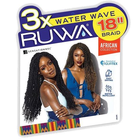 Sensationnel Ruwa - 3X WATER WAVE BRAID 18" Sensationnel Ruwa - 3X WATER WAVE BRAID 18"