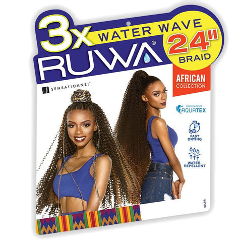 Sensationnel Ruwa Braid - 3X WATER WAVE 24" Sensationnel Ruwa Braid - 3X WATER WAVE 24"