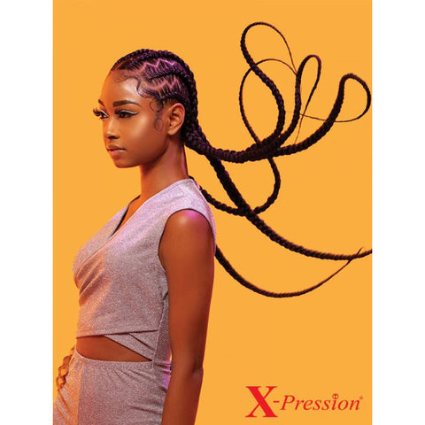 Sensationnel X-Pression African Collection Braid - 6X PRE-STRETCHED BRAID 58" Sensationnel X-Pression African Collection Braid - 6X PRE-STRETCHED BRAID 58"