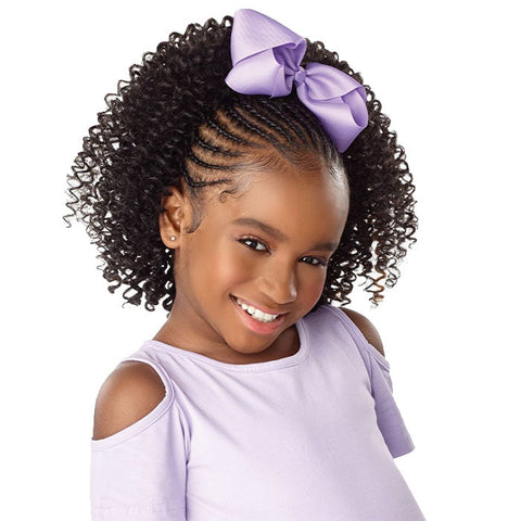 Sensationnel Lulu Mini Kids 2X Crochet Braid - BUBBLE CURL 10" Sensationnel Lulu Mini Kids 2X Crochet Braid - BUBBLE CURL 10"