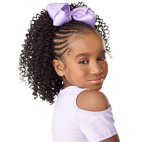 Sensationnel Lulu Mini Kids 2X Crochet Braid - BUBBLE CURL 10" Sensationnel Lulu Mini Kids 2X Crochet Braid - BUBBLE CURL 10"