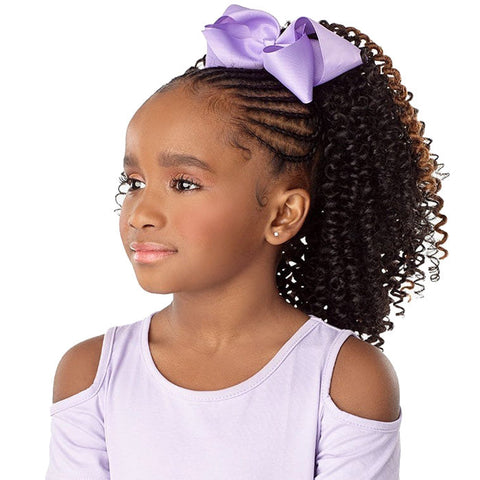 Sensationnel Lulu Mini Kids 2X Crochet Braid - BUBBLE CURL 10" Sensationnel Lulu Mini Kids 2X Crochet Braid - BUBBLE CURL 10"