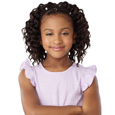 Sensationnel Kids Braids Lulu Mini Pre-looped Crochet Braids - 2X BRAID OUT 8 Sensationnel Kids Braids Lulu Mini Pre-looped Crochet Braids - 2X BRAID OUT 8