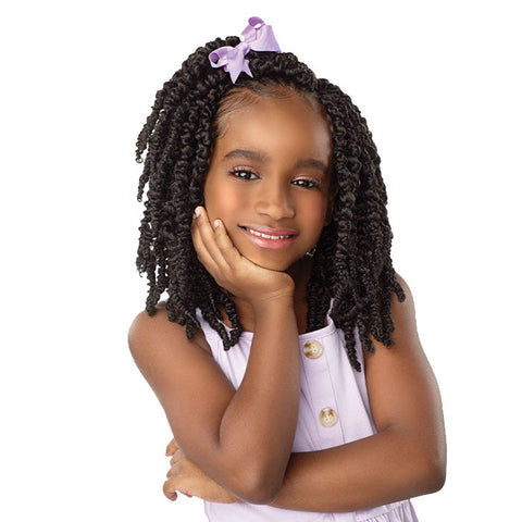 Sensationnel Lulu Mini Kids Pre-Looped Crochet Braid - CANDY TWIST 8" 2X Sensationnel Lulu Mini Kids Pre-Looped Crochet Braid - CANDY TWIST 8" 2X