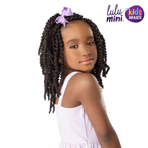 Sensationnel Lulu Mini Kids Pre-Looped Crochet Braid - CANDY TWIST 8" 2X Sensationnel Lulu Mini Kids Pre-Looped Crochet Braid - CANDY TWIST 8" 2X