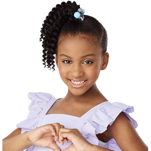 Sensationnel Kids Braids Lulu Mini Pre-looped Crochet Braids - 2X JAMAICAN TWIST 7 Sensationnel Kids Braids Lulu Mini Pre-looped Crochet Braids - 2X JAMAICAN TWIST 7