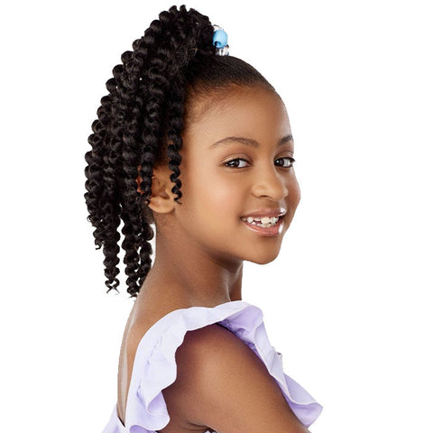 Sensationnel Kids Braids Lulu Mini Pre-looped Crochet Braids - 2X JAMAICAN TWIST 7 Sensationnel Kids Braids Lulu Mini Pre-looped Crochet Braids - 2X JAMAICAN TWIST 7