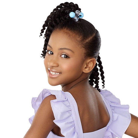 Sensationnel Kids Braids Lulu Mini Pre-looped Crochet Braids - 2X JAMAICAN TWIST 7 Sensationnel Kids Braids Lulu Mini Pre-looped Crochet Braids - 2X JAMAICAN TWIST 7