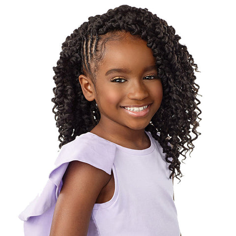 Sensationnel Lulu Mini Kids Pre-Looped Crochet Braid - PASSION TWIST 10" 2X Sensationnel Lulu Mini Kids Pre-Looped Crochet Braid - PASSION TWIST 10" 2X