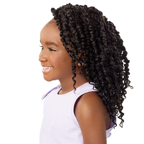 Sensationnel Lulu Mini Kids Pre-Looped Crochet Braid - PASSION TWIST 10" 2X Sensationnel Lulu Mini Kids Pre-Looped Crochet Braid - PASSION TWIST 10" 2X