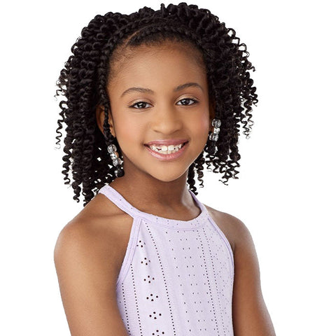 Sensationnel Kids Braids Lulu Mini Pre-looped Crochet Braids - 2X WAND TWIST 7 Sensationnel Kids Braids Lulu Mini Pre-looped Crochet Braids - 2X WAND TWIST 7