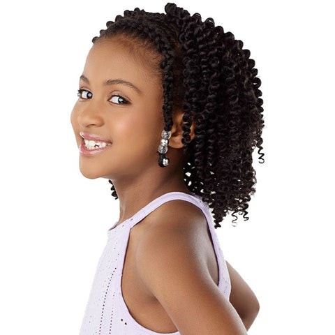 Sensationnel Kids Braids Lulu Mini Pre-looped Crochet Braids - 2X WAND TWIST 7 Sensationnel Kids Braids Lulu Mini Pre-looped Crochet Braids - 2X WAND TWIST 7