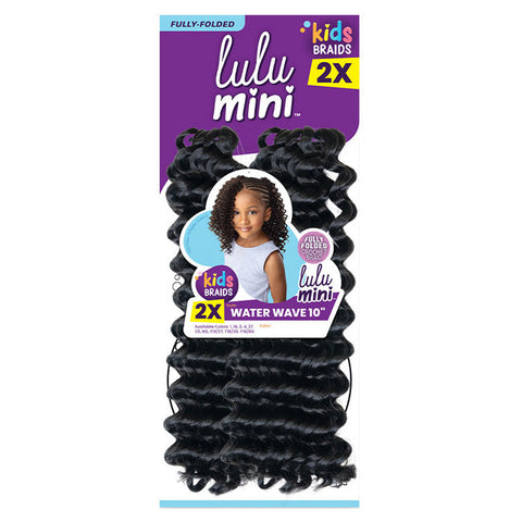 Sensationnel Lulu Mini Kids 2X Crochet Braid - WATER WAVE 10 Sensationnel Lulu Mini Kids 2X Crochet Braid - WATER WAVE 10