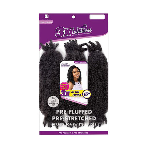 Sensationnel Lulutress Fully-Folded Braid - 3X AFRO TWIST 16" Sensationnel Lulutress Fully-Folded Braid - 3X AFRO TWIST 16"