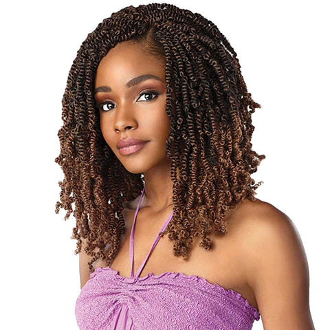 Sensationnel Lulutress Pre-Looped Crochet Braid - 3X BOMB TWIST 12" Sensationnel Lulutress Pre-Looped Crochet Braid - 3X BOMB TWIST 12"