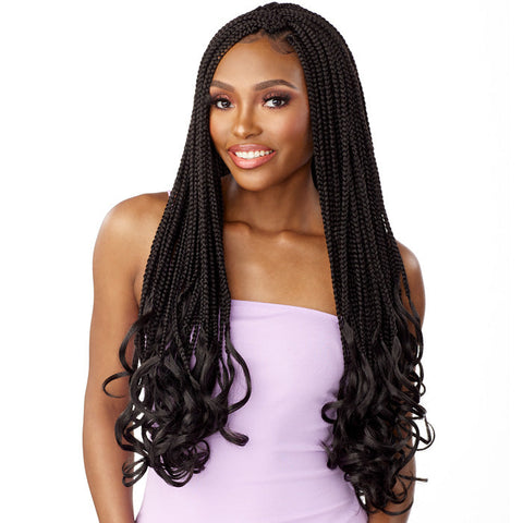 Sensationnel Lulutress Pre-Looped Crochet Braids - 3X BOX FRENCH CURL 24" Sensationnel Lulutress Pre-Looped Crochet Braids - 3X BOX FRENCH CURL 24"