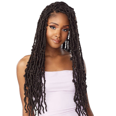 Sensationnel Lulutress Pre-Looped Crochet Braid - 3X DISTRESSED LOCS 24" Sensationnel Lulutress Pre-Looped Crochet Braid - 3X DISTRESSED LOCS 24"