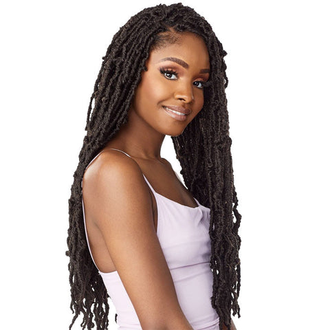 Sensationnel Lulutress Pre-Looped Crochet Braid - 3X DISTRESSED LOCS 24" Sensationnel Lulutress Pre-Looped Crochet Braid - 3X DISTRESSED LOCS 24"