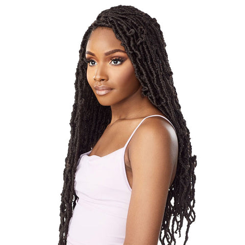 Sensationnel Lulutress Pre-Looped Crochet Braid - 3X DISTRESSED LOCS 24" Sensationnel Lulutress Pre-Looped Crochet Braid - 3X DISTRESSED LOCS 24"