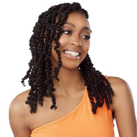 Sensationnel Lulutress Pre-Looped Crochet Braid - 3X FLUFFY PASSION TWIST 14 Sensationnel Lulutress Pre-Looped Crochet Braid - 3X FLUFFY PASSION TWIST 14