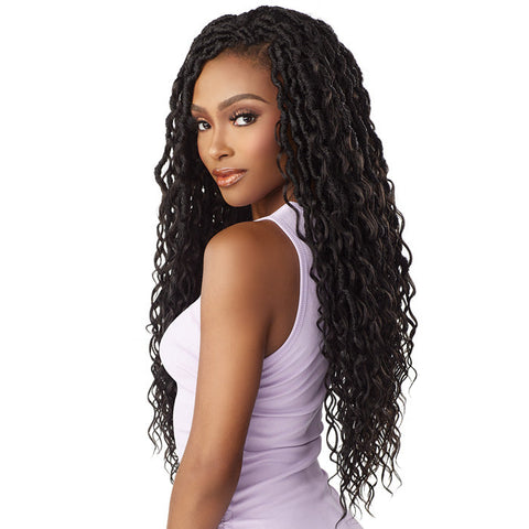 Sensationnel Lulutress Pre-Looped Crochet Braid - 3X MERMAID LOCS 24" Sensationnel Lulutress Pre-Looped Crochet Braid - 3X MERMAID LOCS 24"