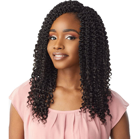 Sensationnel Lulutress Pre-Looped Crochet Braids - 3X PASSION TWIST 12" Sensationnel Lulutress Pre-Looped Crochet Braids - 3X PASSION TWIST 12"