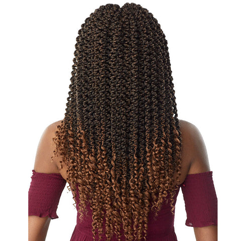 Sensationnel Lulutress Pre-Looped Pre-Stretched Crochet Braids - 3X 3D PASSION TWIST 18" Sensationnel Lulutress Pre-Looped Pre-Stretched Crochet Braids - 3X 3D PASSION TWIST 18"