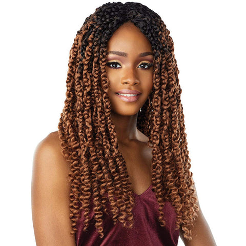 Sensationnel Lulutress Pre-Looped Crochet Braid - BOX BRAID PASSION TWIST 18" Sensationnel Lulutress Pre-Looped Crochet Braid - BOX BRAID PASSION TWIST 18"
