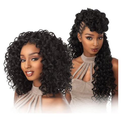 Sensationnel Lulutress Crochet Braid DEEP WAVE 18 Inch Sensationnel Lulutress Crochet Braid DEEP WAVE 18 Inch