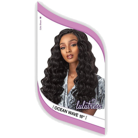 Sensationnel Lulutress Crochet Braid OCEAN WAVE 18 Inch Sensationnel Lulutress Crochet Braid OCEAN WAVE 18 Inch