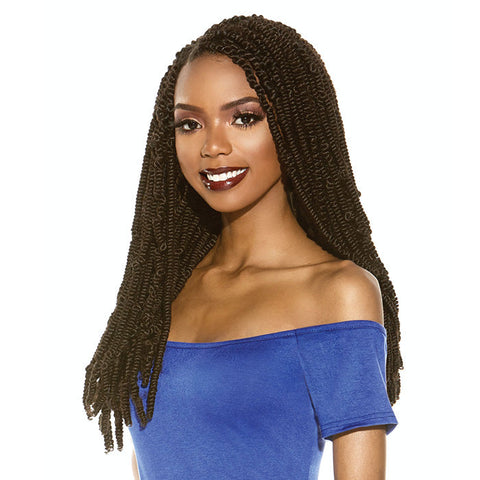 Sensationnel Ruwa Crochet Braid - SPRING TWIST 12" Sensationnel Ruwa Crochet Braid - SPRING TWIST 12"