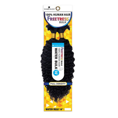Freetress Bulk 100% Human Hair Braids - WATER BULK 14" Freetress Bulk 100% Human Hair Braids - WATER BULK 14"