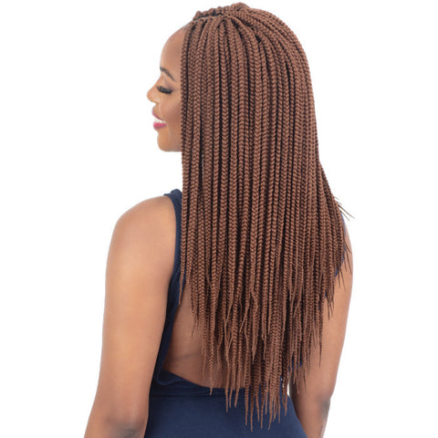 Freetress Pre-Looped Crochet Braid - 3X BOX BRAID 18" Freetress Pre-Looped Crochet Braid - 3X BOX BRAID 18"