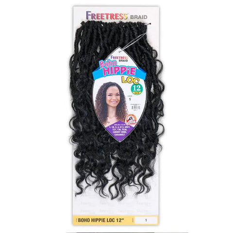 Freetress Pre-Looped Crochet Braids - BOHO HIPPIE LOC 12" Freetress Pre-Looped Crochet Braids - BOHO HIPPIE LOC 12"