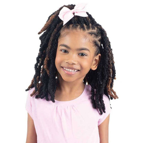 Freetress For Kids Pre-Looped Crochet Braids - 3X DISTRESSED LOC 8" Freetress For Kids Pre-Looped Crochet Braids - 3X DISTRESSED LOC 8"