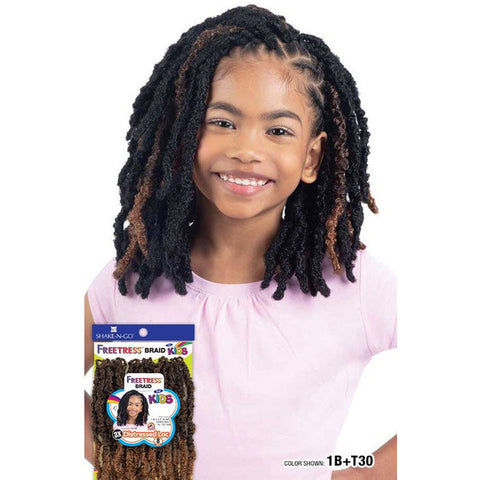 Freetress For Kids Pre-Looped Crochet Braids - 3X DISTRESSED LOC 8" Freetress For Kids Pre-Looped Crochet Braids - 3X DISTRESSED LOC 8"