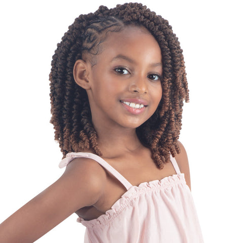 Freetress Kids Pre-Looped Crochet Braid - 3X PASSION TWIST 8" Freetress Kids Pre-Looped Crochet Braid - 3X PASSION TWIST 8"