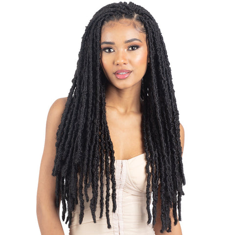 Freetress Pre-Looped Crochet Braids - 3X POPPIN LOC 22" Freetress Pre-Looped Crochet Braids - 3X POPPIN LOC 22"