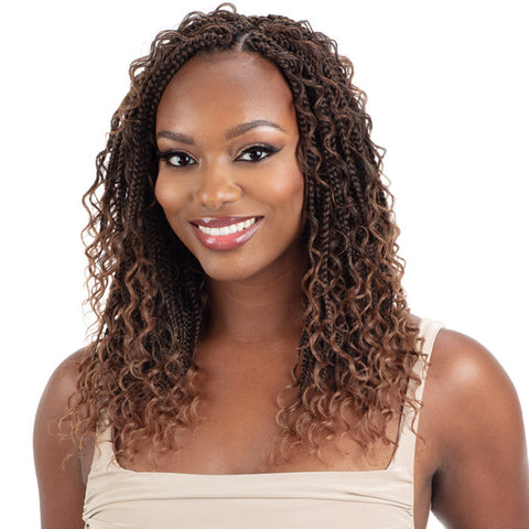 Freetress Crochet Pre-Looped Braid - 3X REBEL BOHO BRAID 12" Freetress Crochet Pre-Looped Braid - 3X REBEL BOHO BRAID 12"