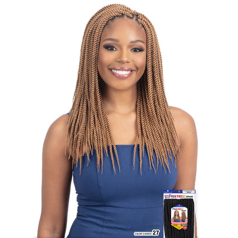 Freetress Crochet Pre-Looped Twist Braid - 3X SENEGALESE TWIST (14"/18") Freetress Crochet Pre-Looped Twist Braid - 3X SENEGALESE TWIST (14"/18")
