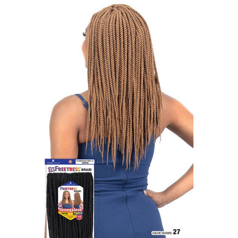Freetress Crochet Pre-Looped Twist Braid - 3X SENEGALESE TWIST (14"/18") Freetress Crochet Pre-Looped Twist Braid - 3X SENEGALESE TWIST (14"/18")