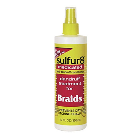 Sulfur 8 Dandruff Treatment SPRAY for BRAIDS 12 oz Sulfur 8 Dandruff Treatment SPRAY for BRAIDS 12 oz