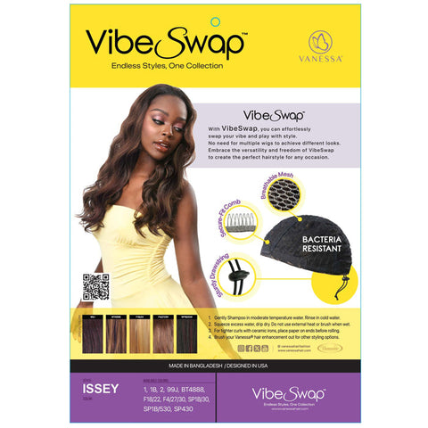 Vanessa Vibe Swap Half Wig - ISSEY Vanessa Vibe Swap Half Wig - ISSEY