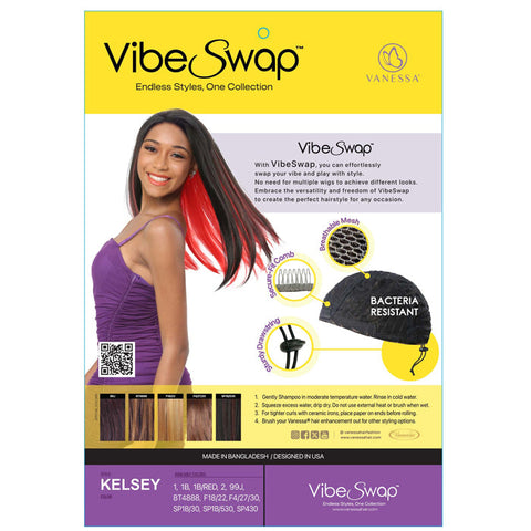 Vanessa Vibe Swap Half Wig - KELSEY Vanessa Vibe Swap Half Wig - KELSEY