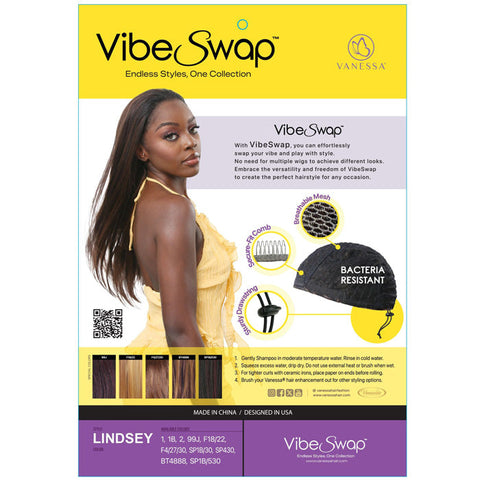 Vanessa Vibe Swap Half Wig - LINDSEY Vanessa Vibe Swap Half Wig - LINDSEY