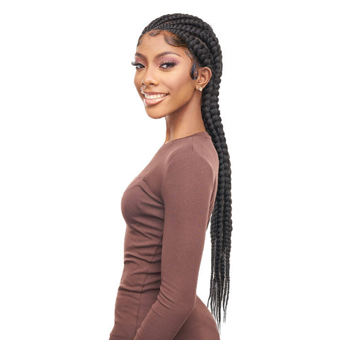 Vanessa Slayd Synthetic Hair Braid Lace Front Wig - TSB YINKA Vanessa Slayd Synthetic Hair Braid Lace Front Wig - TSB YINKA