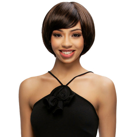 Vivica Fox Pure Comfort Cap 100% Human Hair Full Wig - LINA Vivica Fox Pure Comfort Cap 100% Human Hair Full Wig - LINA