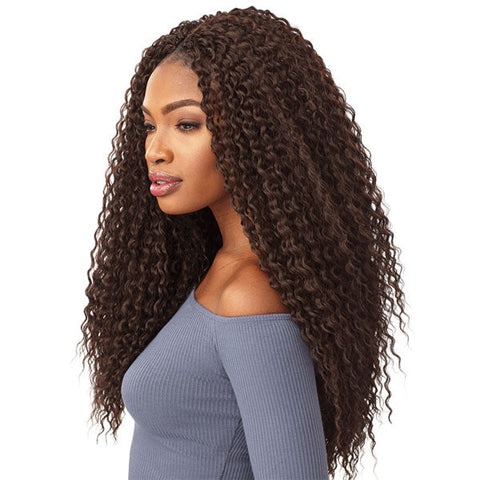 Sensationnel Lulutress Crochet Braid WET CURLY 18 Inch Sensationnel Lulutress Crochet Braid WET CURLY 18 Inch