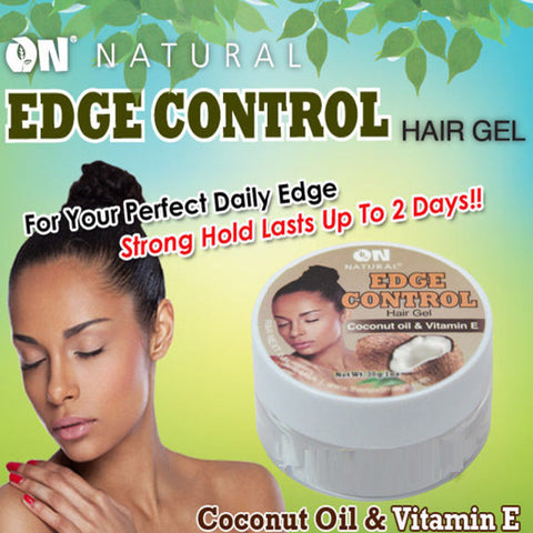 On Natural Edge Control - Coconut Oil & Vitamin E 2.3 oz On Natural Edge Control - Coconut Oil & Vitamin E 2.3 oz