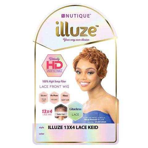 Nutique Illuze Glueless 13X4 HD Lace Front Wig - KEID